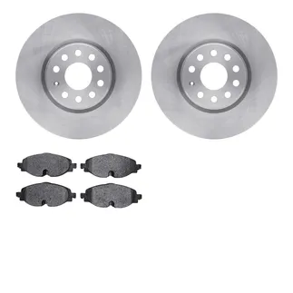 R1 Concepts WFWN1-74028 E- Line Series Brake Rotor W/ Ceramic Brake Pads
